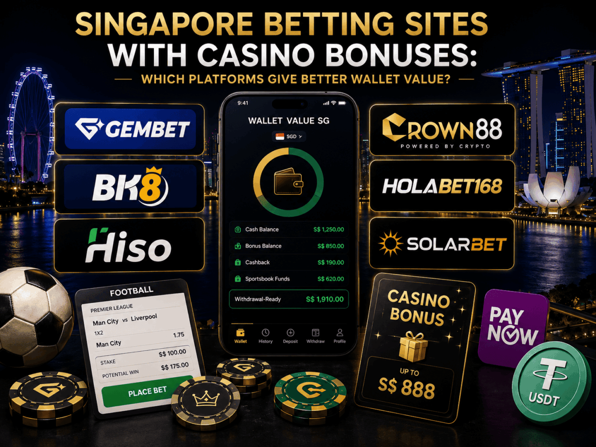 Wallet Value Singapore betting sites comparison