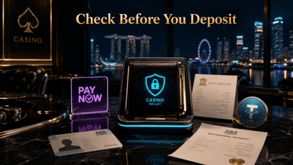 Same-Day Withdrawal casino check