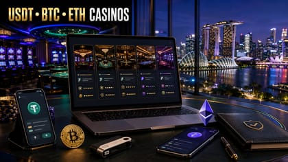 Best crypto casino Singapore sites with USDT BTC and ETH payments